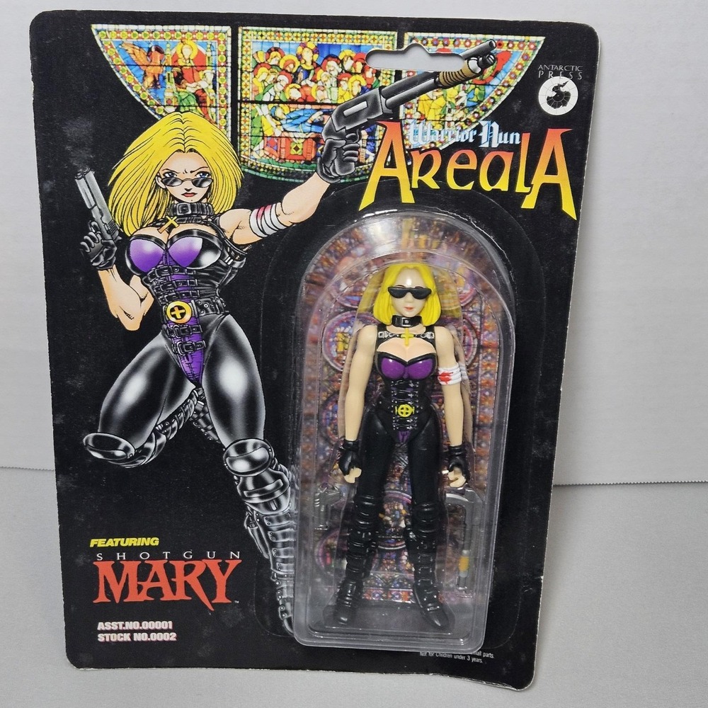Shotgun Mary Warrior Nun Areala Action Figure 1997 NEW